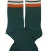Calcetin tenis verde