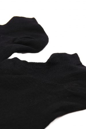 Calcetín tobillero bajo negro